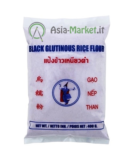 Farina di riso glutinoso nero - Thai Dancer 400 g. - €2.85 : Asia