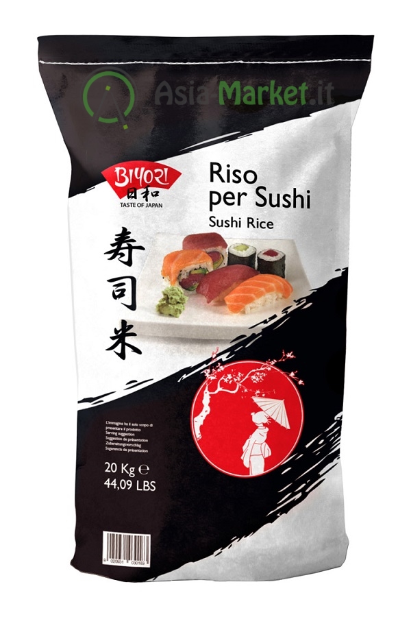 Riso per sushi - Biyori 20Kg. - €44.90 : , L'Asia sotto casa!