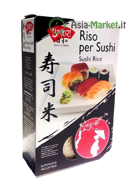 Riso per sushi sottovuoto - Biyori 1Kg. - €3.49 : , L'Asia  sotto casa!