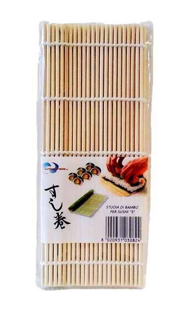 Stuoia di bambù per sushi a cannette rotonde - €1.95 : Asia-Market