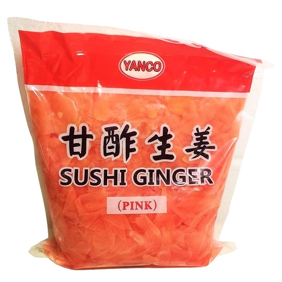 Zenzero rosa in salamoia per sushi - Yanco 1,5 Kg. - €9.95 :  , L'Asia sotto casa!